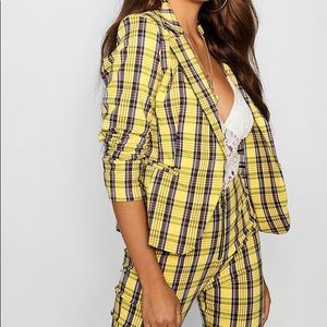 Yellow Plaid Suit